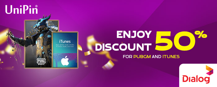 UniPin x Dialog Sri Lanka Special Discount